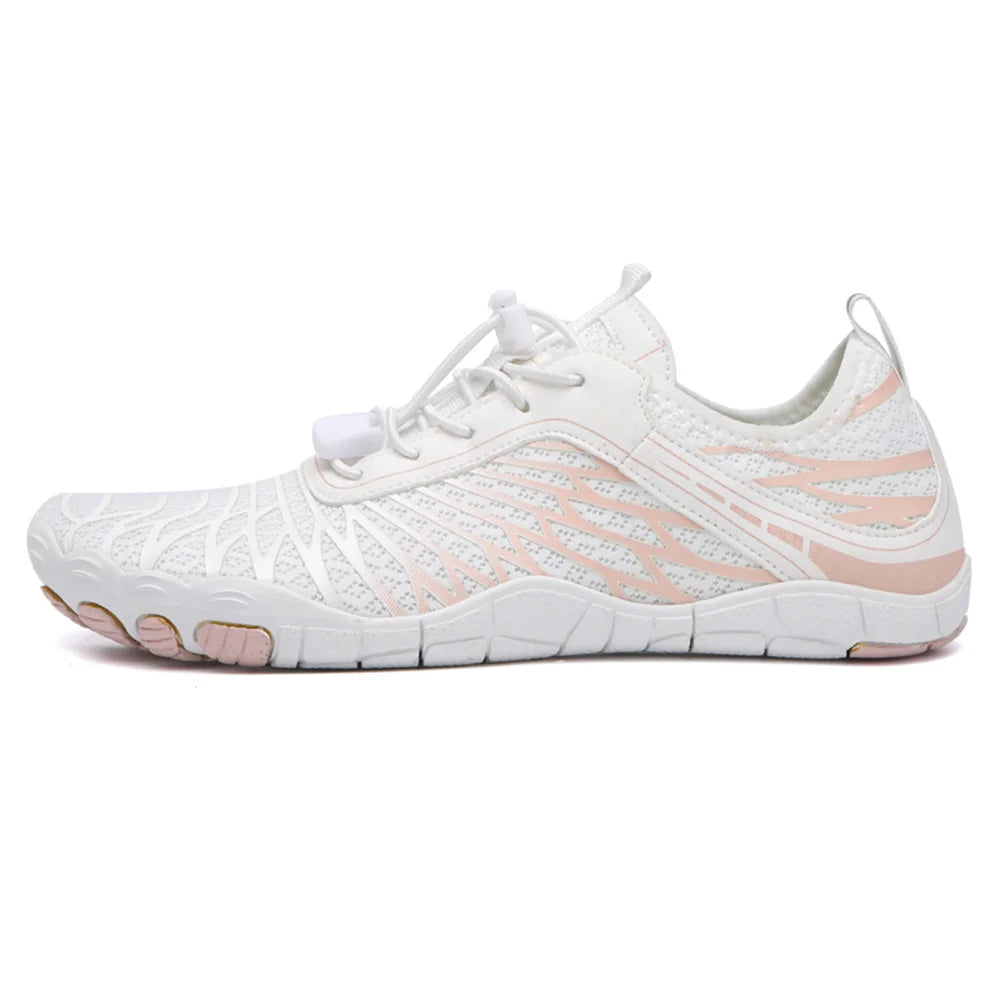 Scarpe Acquatiche Barefoot Unisex: Protezione Antiscivolo ad Asciugatura Rapida per Spiaggia, Scoglio e Fiume.