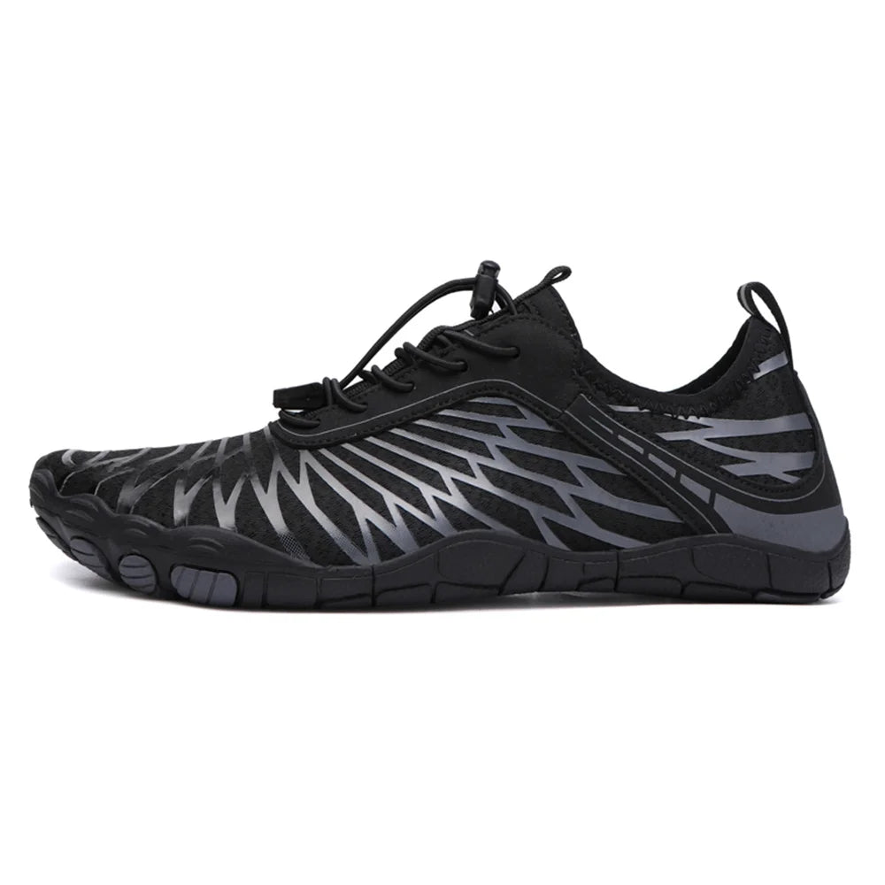 Scarpe Acquatiche Barefoot Unisex: Protezione Antiscivolo ad Asciugatura Rapida per Spiaggia, Scoglio e Fiume.